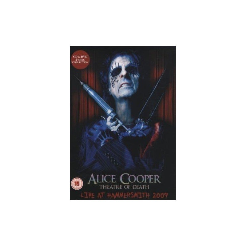 ALICE COOPER - THEATRE OF DEATH - CD + DVD ALICE COOPER - THEATRE OF DEATH - CD + DVD