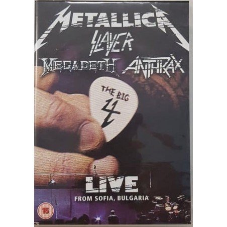 THE BIG FOUR - LIVE FROM SOFIA,BULGARIA - 2 DVD