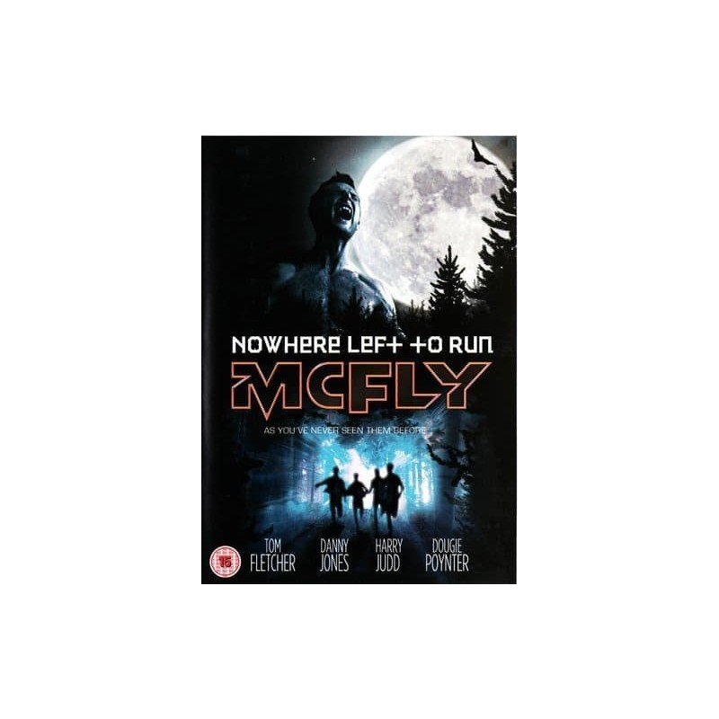 MCFLY - NOWHERE LEFT TO RUN - DVD MCFLY - NOWHERE LEFT TO RUN - DVD