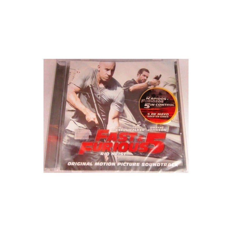 A TODO GAS 5 - FAST FIVE 5 - CD A TODO GAS 5 - FAST FIVE 5 - CD