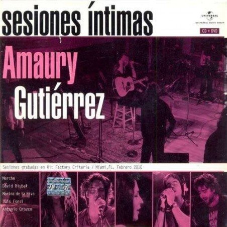 AMAURY GUTIERREZ - SESIONES INTIMAS - CD + DVD