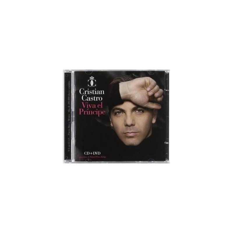 CRISTIAN CASTRO - VIVA EL PRINCIPE - CD+DVD
