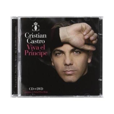 CRISTIAN CASTRO - VIVA EL PRINCIPE - CD+DVD