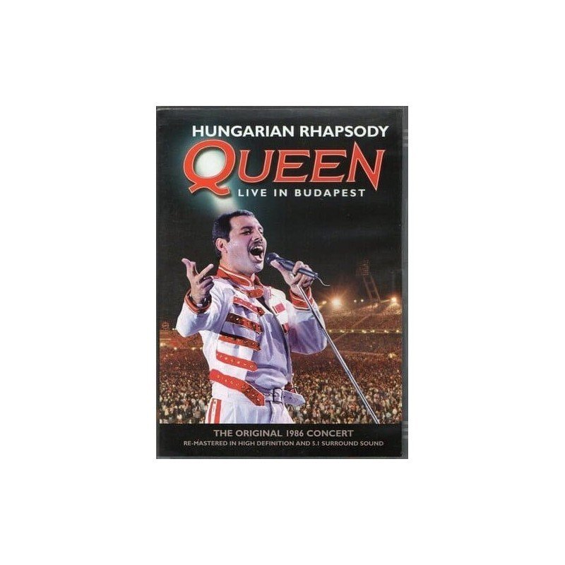 QUEEN - HUNGARIAN RHAPSODY LIVE BUDAPEST - DVD QUEEN - HUNGARIAN RHAPSODY LIVE BUDAPEST - DVD