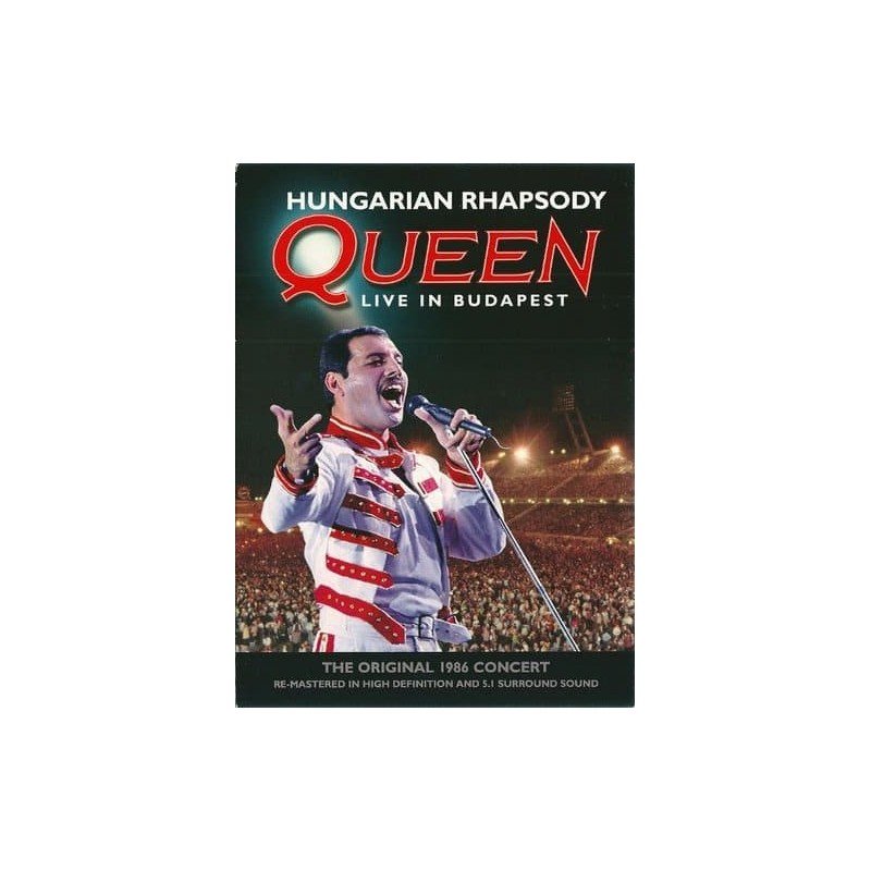 QUEEN - HUNGARIAN RHAPSODY LIVE BUDAPEST - 2CD+DVD QUEEN - HUNGARIAN RHAPSODY LIVE BUDAPEST - 2CD+DVD