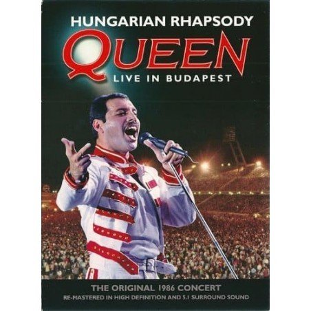 QUEEN - HUNGARIAN RHAPSODY LIVE BUDAPEST - 2CD+DVD