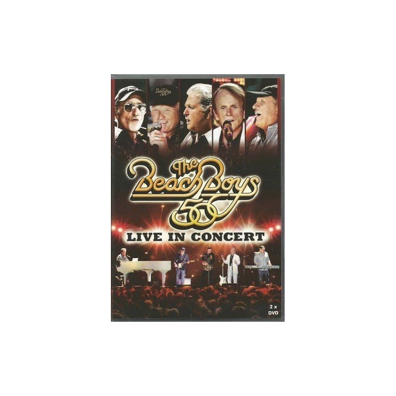 THE BEACH BOYS - LIVE IN CONCERT (50TH ANNIVERSARY TOUR) - 2 DVD THE BEACH BOYS - LIVE IN CONCERT (50TH ANNIVERSARY TOUR) - 2 DVD