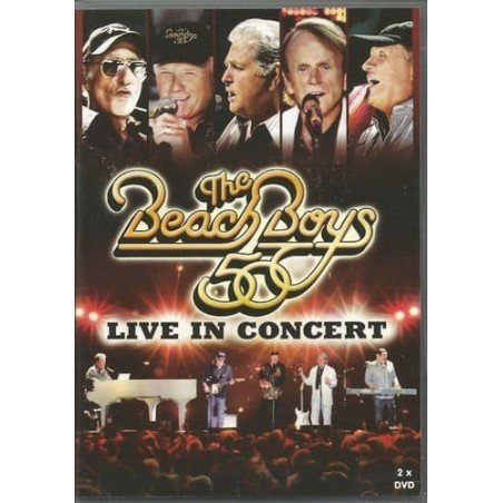 THE BEACH BOYS - LIVE IN CONCERT (50TH ANNIVERSARY TOUR) - 2 DVD