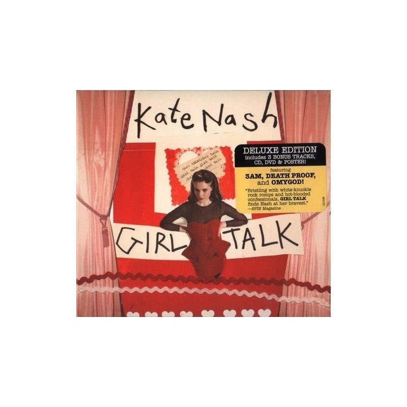 KATE NASH - GILR TALK - CD + DVD KATE NASH - GILR TALK - CD + DVD
