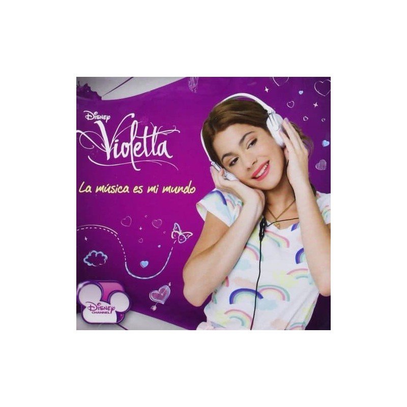 VIOLETTA - LA MUSICA ES MI MUNDO - CD + DVD VIOLETTA - LA MUSICA ES MI MUNDO - CD + DVD