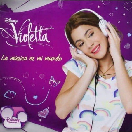 VIOLETTA - LA MUSICA ES MI MUNDO - CD + DVD