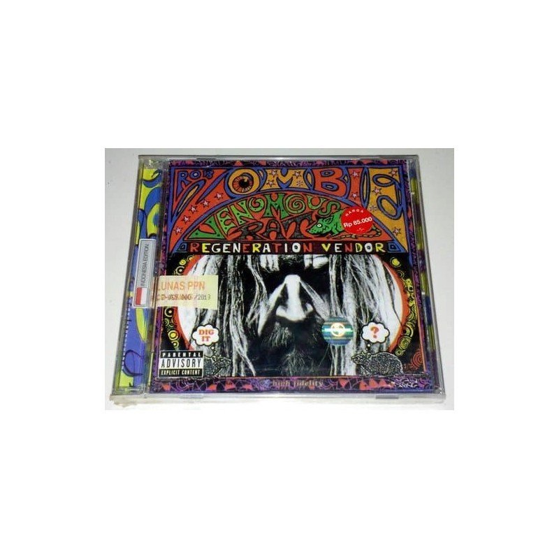 ROB ZOMBIE - VENOMOUS RAT REGENERATION VENDOR/LENTI - CD ROB ZOMBIE - VENOMOUS RAT REGENERATION VENDOR/LENTI - CD