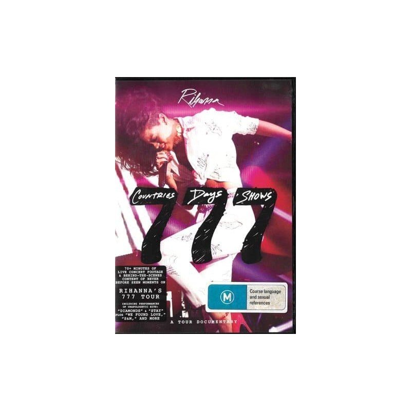 RIHANNA - RIHANNA 777 TOUR... 7COUNTRIES7DAYS7SHOW - DVD RIHANNA - RIHANNA 777 TOUR... 7COUNTRIES7DAYS7SHOW - DVD