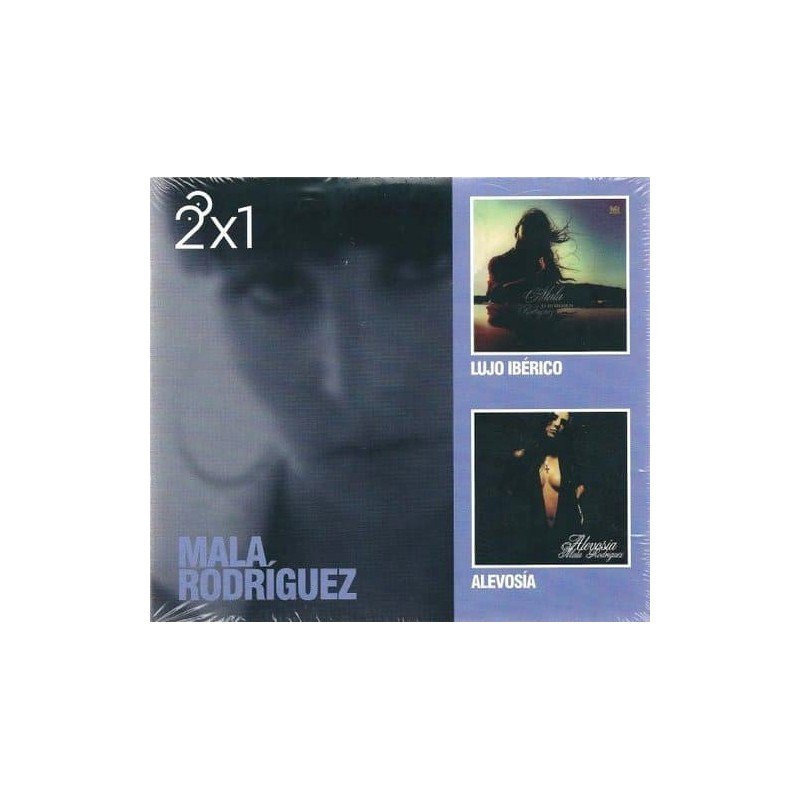 MALA RODRIGUEZ - LUJO IBERICO+ALEVOSIA 2X1 - 2CD MALA RODRIGUEZ - LUJO IBERICO+ALEVOSIA 2X1 - 2CD