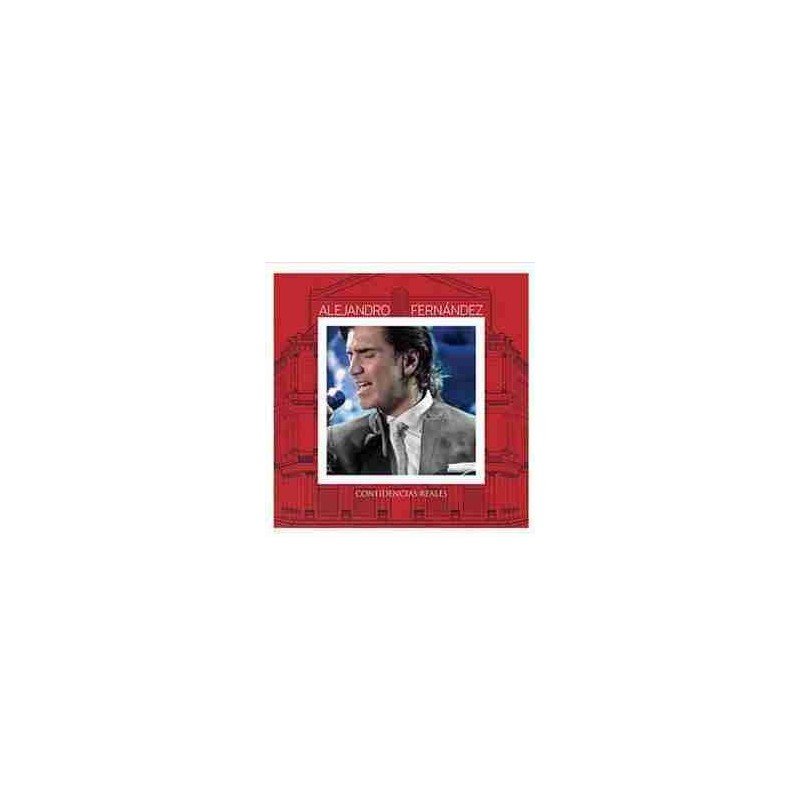 ALEJANDRO FERNANDEZ - CONFIDENCIAS REALES - CD + DVD ALEJANDRO FERNANDEZ - CONFIDENCIAS REALES - CD + DVD
