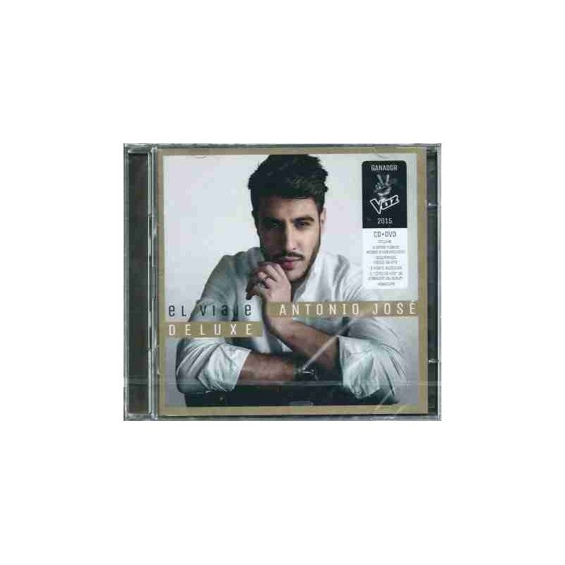 ANTONIO JOSE (GANADOR LA VO - EL VIAJE - CD + DVD ANTONIO JOSE (GANADOR LA VO - EL VIAJE - CD + DVD