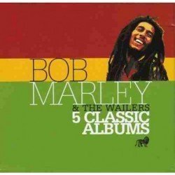 BOB MARLEY & THE WAILERS - 5 CLASSIC ALBUMS - 5 CDS