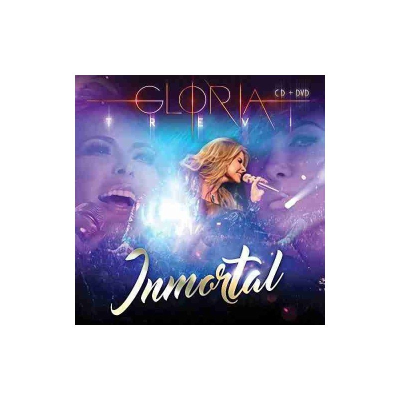 GLORIA TREVI - INMORTAL (EN VIVO DESDE MONTERREY) - CD + DVD GLORIA TREVI - INMORTAL (EN VIVO DESDE MONTERREY) - CD + DVD