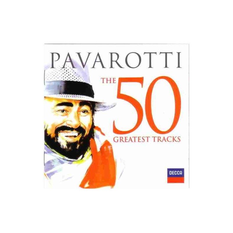 LUCIANO PAVAROTTI - LOS 50 MEJORES TRACKS - 2 CD LUCIANO PAVAROTTI - LOS 50 MEJORES TRACKS - 2 CD