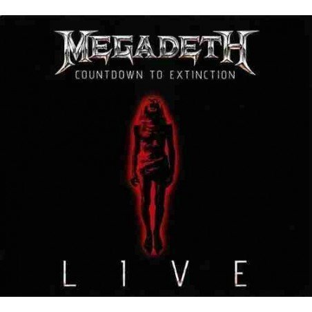 MEGADETH - COUNTDOWN TO EXTINCTION LIVE - CD + DVD