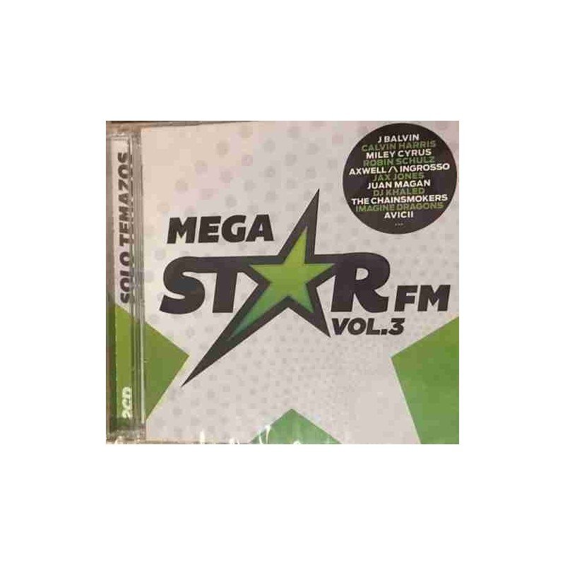 MEGASTAR FM SOLO TEMAZOS V. - VARIOS ARTISTAS - 2 CD MEGASTAR FM SOLO TEMAZOS V. - VARIOS ARTISTAS - 2 CD