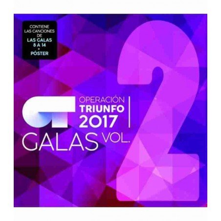 OPERACION TRIUNFO 2017 - LAS GALAS V.2 - 7 CD