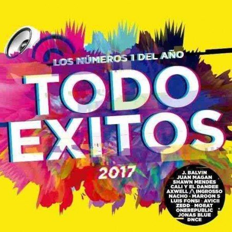 TODO EXITOS 2017 - VARIOS ARTISTAS - CD