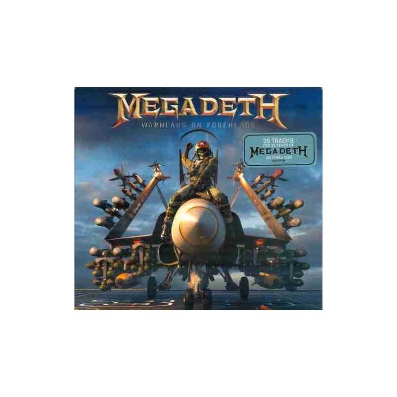 MEGADETH - WARHEADS ON FOREHEADS - 3CD MEGADETH - WARHEADS ON FOREHEADS - 3CD