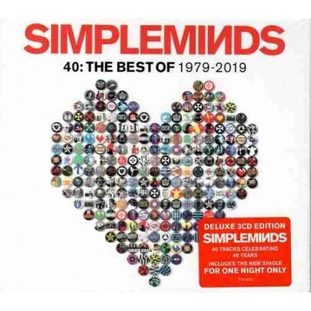 SIMPLE MINDS - 40: THE BEST OF 1979/2019 - 3CD