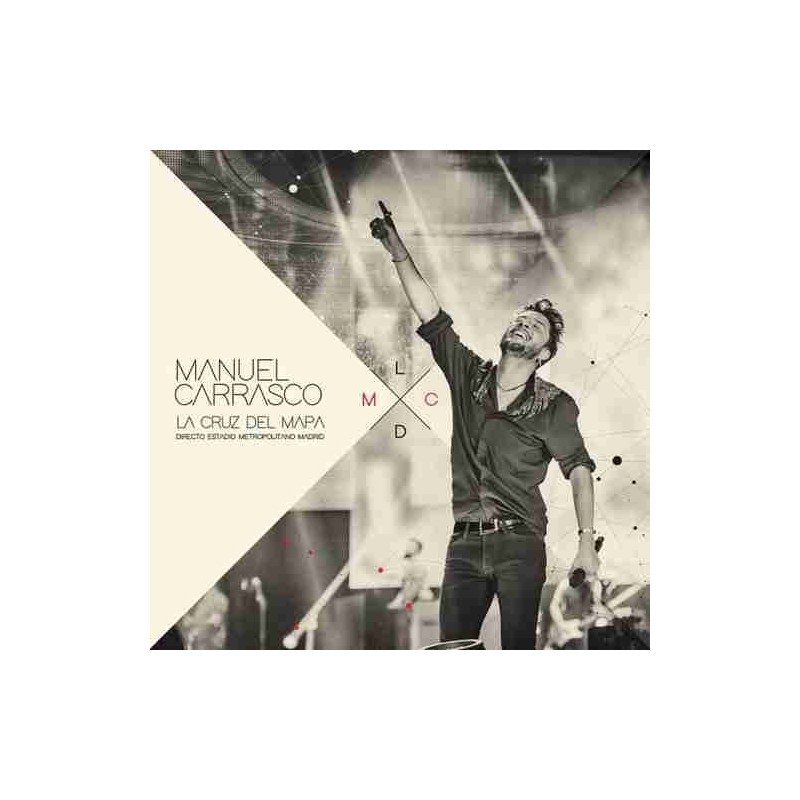 MANUEL CARRASCO - LA CRUZ DEL MAPA( DIRECTO ESTADIO METROP - CD + DVD MANUEL CARRASCO - LA CRUZ DEL MAPA( DIRECTO ESTADIO METROP - CD + DVD