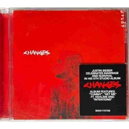 JUSTIN BIEBER - CHANGES - CD