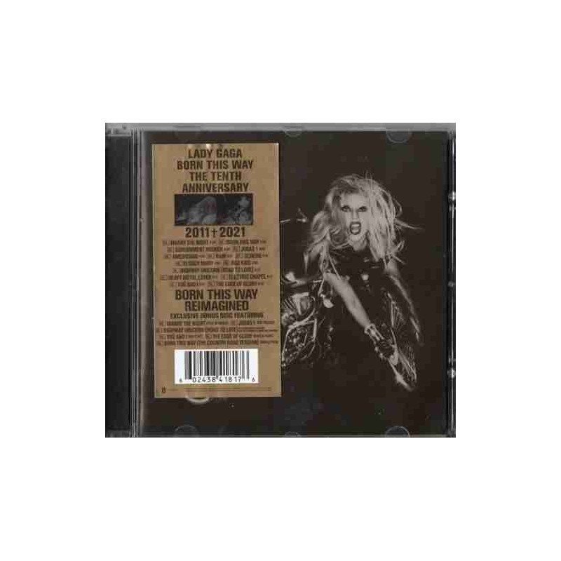 LADY GAGA - BORN THIS WAY THE TENTH ANNIVERSARY - 2 CD ESP LADY GAGA - BORN THIS WAY THE TENTH ANNIVERSARY - 2 CD ESP