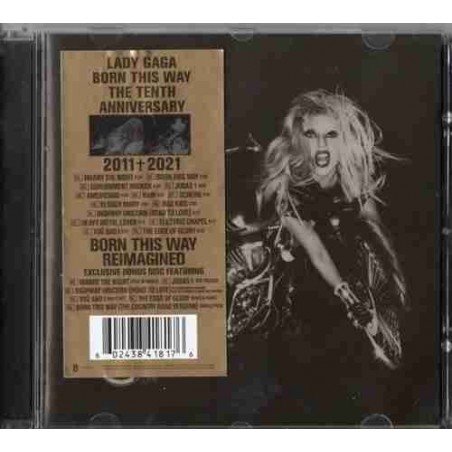 LADY GAGA - BORN THIS WAY THE TENTH ANNIVERSARY - 2 CD ESP