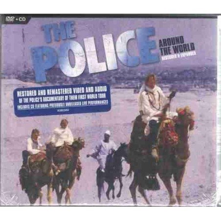 THE POLICE - AROUND THE WORLD - CD + DVD