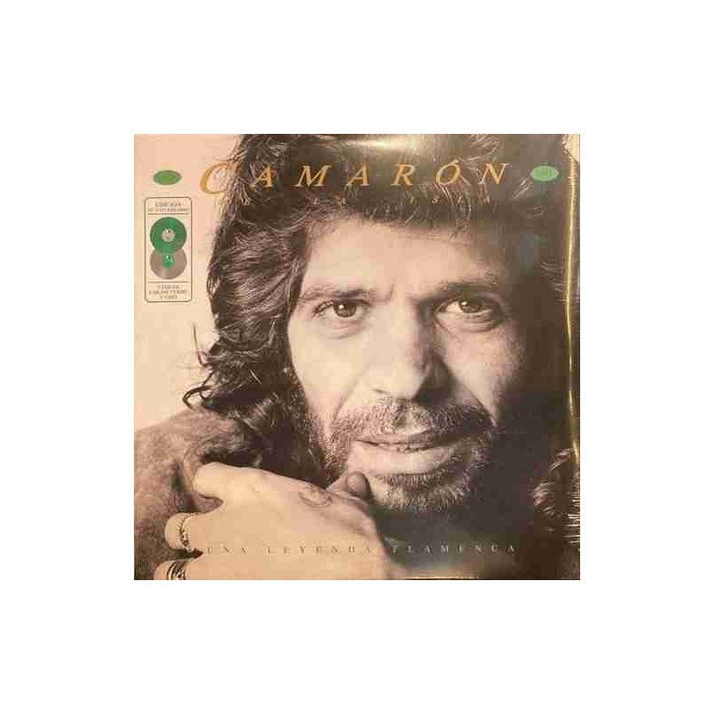 CAMARON DE LA ISLA - UNA LEYENDA FLAMENCA (LP VERDEY GRIS) - LP CAMARON DE LA ISLA - UNA LEYENDA FLAMENCA (LP VERDEY GRIS) - LP