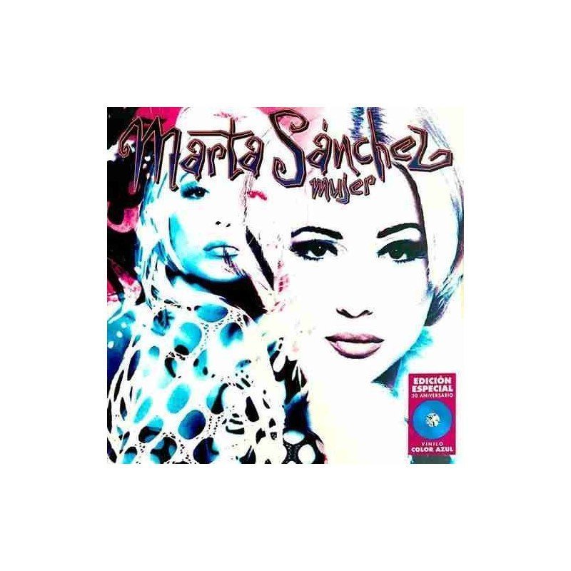 MARTA SANCHEZ - MUJER (30TH ANIVERSARIO)(LP AZUL) - LP MARTA SANCHEZ - MUJER (30TH ANIVERSARIO)(LP AZUL) - LP
