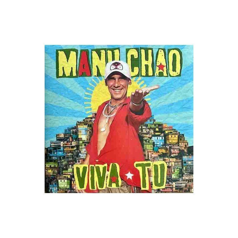 MANU CHAO - VIA TU (CLEAR BLUE VINYL LTDO) - LP MANU CHAO - VIA TU (CLEAR BLUE VINYL LTDO) - LP