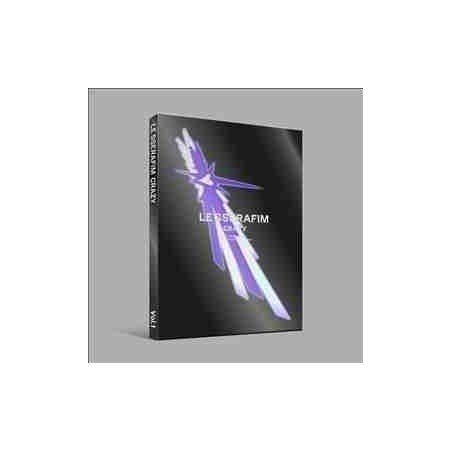 LE SSERAFIM - 4TH MINI ALBUM CRAZY V.1 - CD-LIBRO