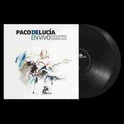 PACO DE LUCIA - EN VIVO CONCIERTOS ESPAÑA 2010 - 2 LP