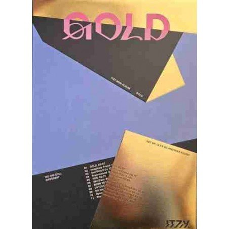 ITZY - GOLD (LIGHT GOLD VER.) - CD-LIBRO