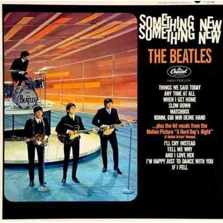 THE BEATLES - SOMETHING NEW - LP