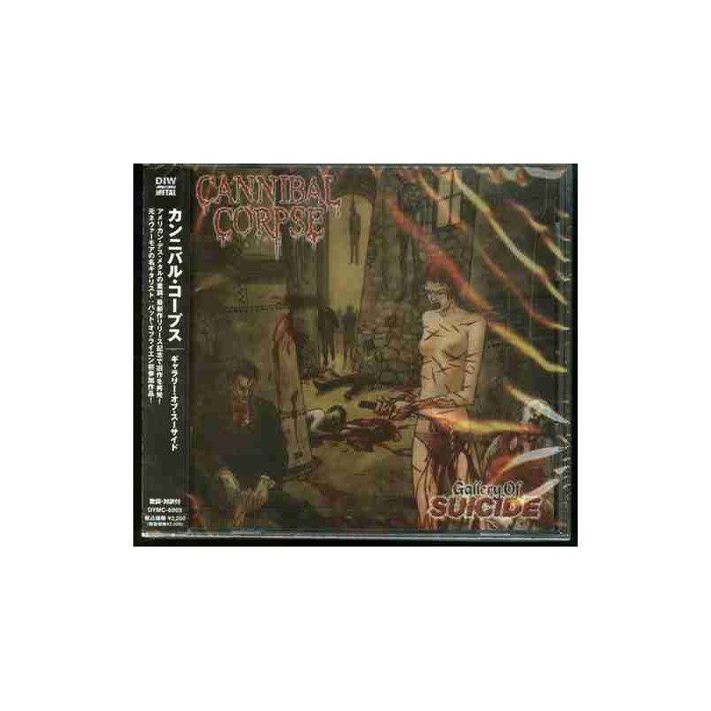 CANNIBAL CORPSE - GALLERY OF SUICIDE - CD LIMIT CANNIBAL CORPSE - GALLERY OF SUICIDE - CD LIMIT