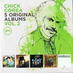 CHICK COREA - 5 ORIGINAL ALBUMS V.2 - 5 CDS