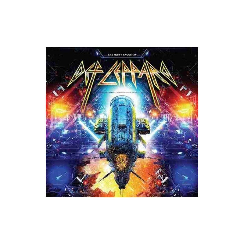 DEF LEPPARD - THE MANY FACES OF DEF LEPPARD (2LP AZUL/NA - 2 LP DEF LEPPARD - THE MANY FACES OF DEF LEPPARD (2LP AZUL/NA - 2 LP