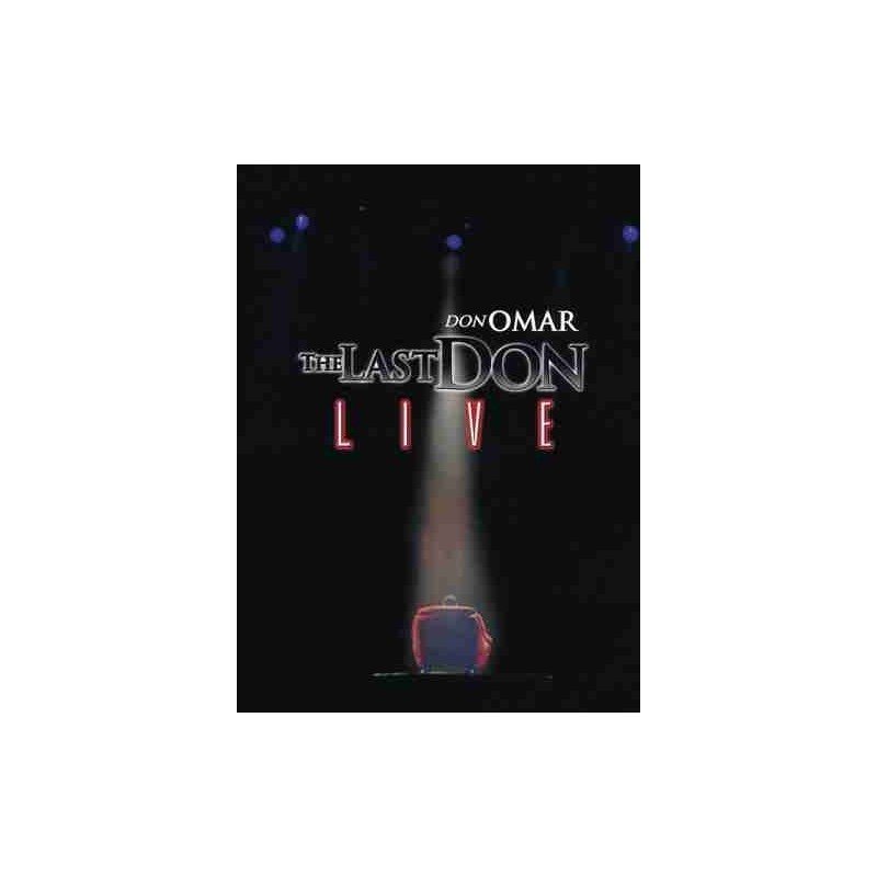 DON OMAR - THE LAST DON LIVE - 2CD+2DVD DON OMAR - THE LAST DON LIVE - 2CD+2DVD
