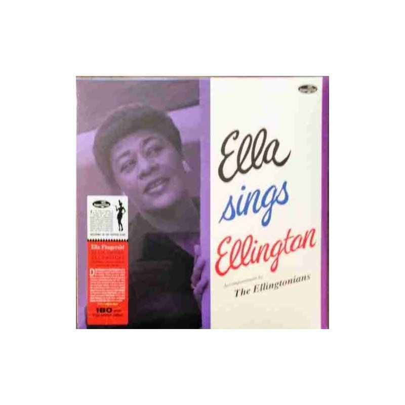 ELLA FITZGERALD - ELLA SINGS ELLINGTON - LP ELLA FITZGERALD - ELLA SINGS ELLINGTON - LP