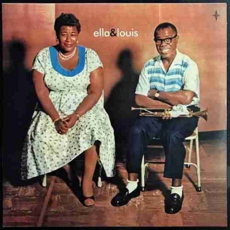 ELLA FITZGERALD & LOUIS ARMS - ELLA & LOUIS (LP AZUL) - 2 LP