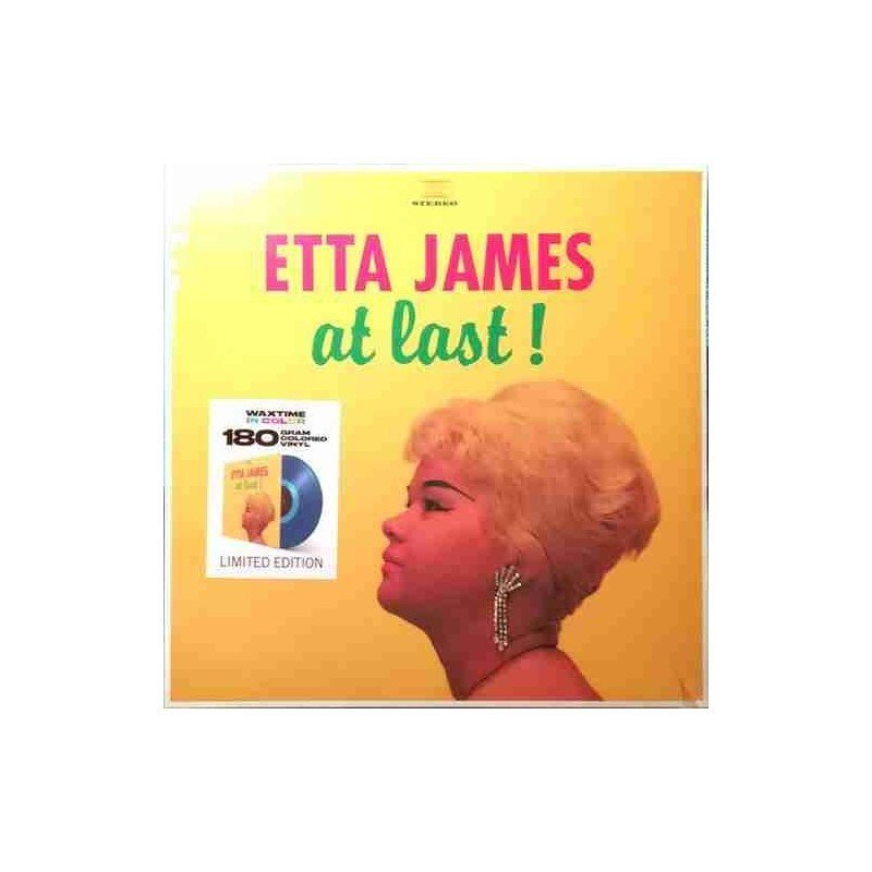ETTA JAMES - AT LAST! (LP AZUL 180 G.) - LP ETTA JAMES - AT LAST! (LP AZUL 180 G.) - LP