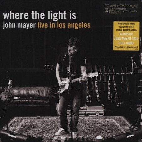 JOHN MAYER - WHERE THE LIGHT IS: JOHN MAYER LIVE IN LOS - 4LP
