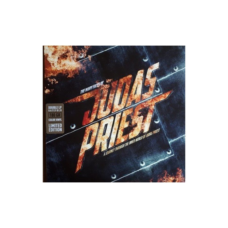 JUDAS PRIEST - THE MANY FACES OF JUDAS PRIEST (2LP AMARIL - 2 LP JUDAS PRIEST - THE MANY FACES OF JUDAS PRIEST (2LP AMARIL - 2 LP